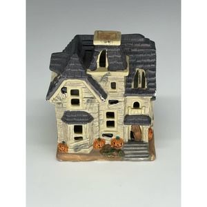 Halloween Village Haunted Victorian Mansion HTF